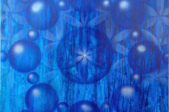 Blue-Water-Cluster-60-x-36-Fine-Art-by-Drew-Brophy-Sacred-Geometry-Water-Molecules