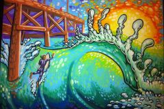 5_THE_PIER_by_drew_brophy_sept_2013_11x14_painting