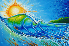 2014 NELSCOTT REEF painting by Drew Brophy June 2014