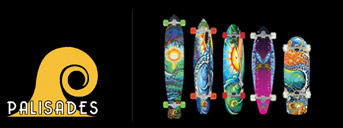 Drew Brophy Licensed Art for Palisades Skateboards