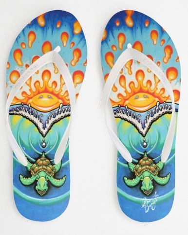 Licensing Story Sandalista Sandals with Lifestyle Art Drew