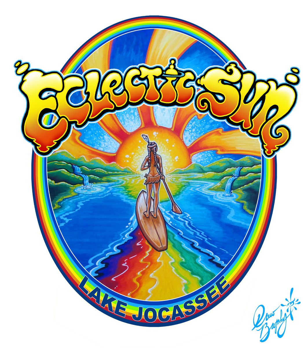 PAINTING STORY: Maiden of Lake Jocassee and Eclectic Sun - Drew Brophy ...