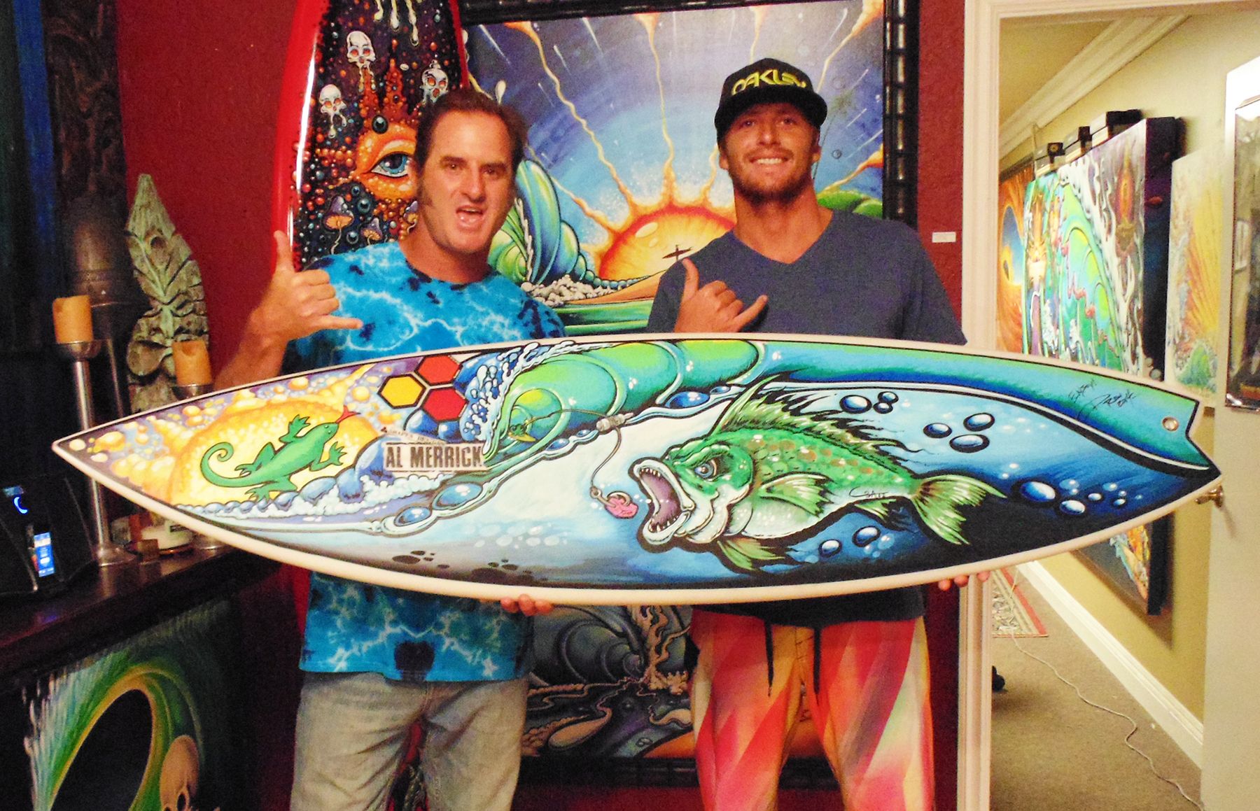 Surfboard Social Media Campaign and Live Painting